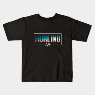 Beach Dreams Hurling Life Kids T-Shirt